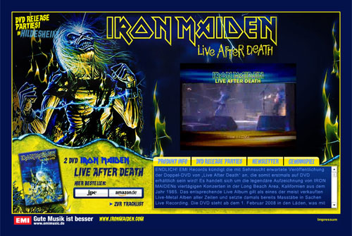 Live After Death - DVD Release 2008