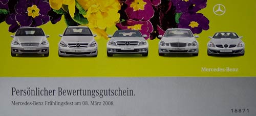 Aachen Benz Rückseite