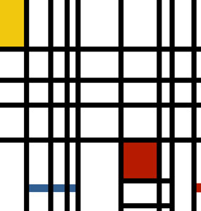 Piet Mondrian, Composition with Yellow, Blue, and Red