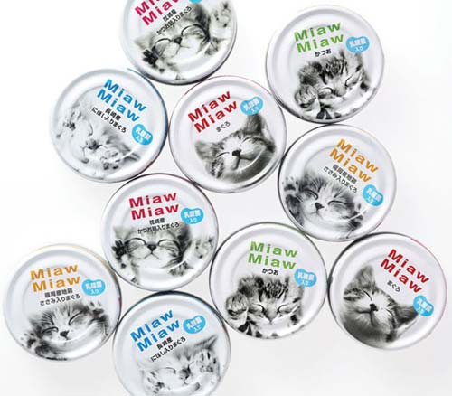 Miaw Miaw Cat Food from Japan