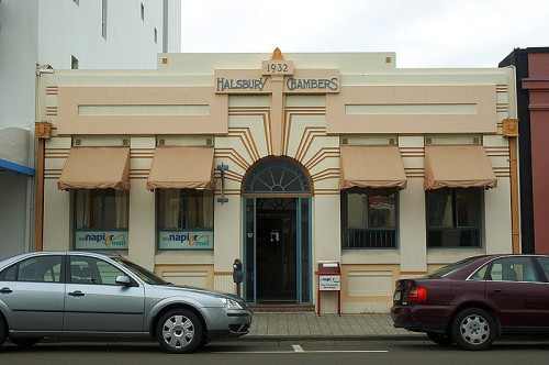 halsbury Chambers in Napier, NZ