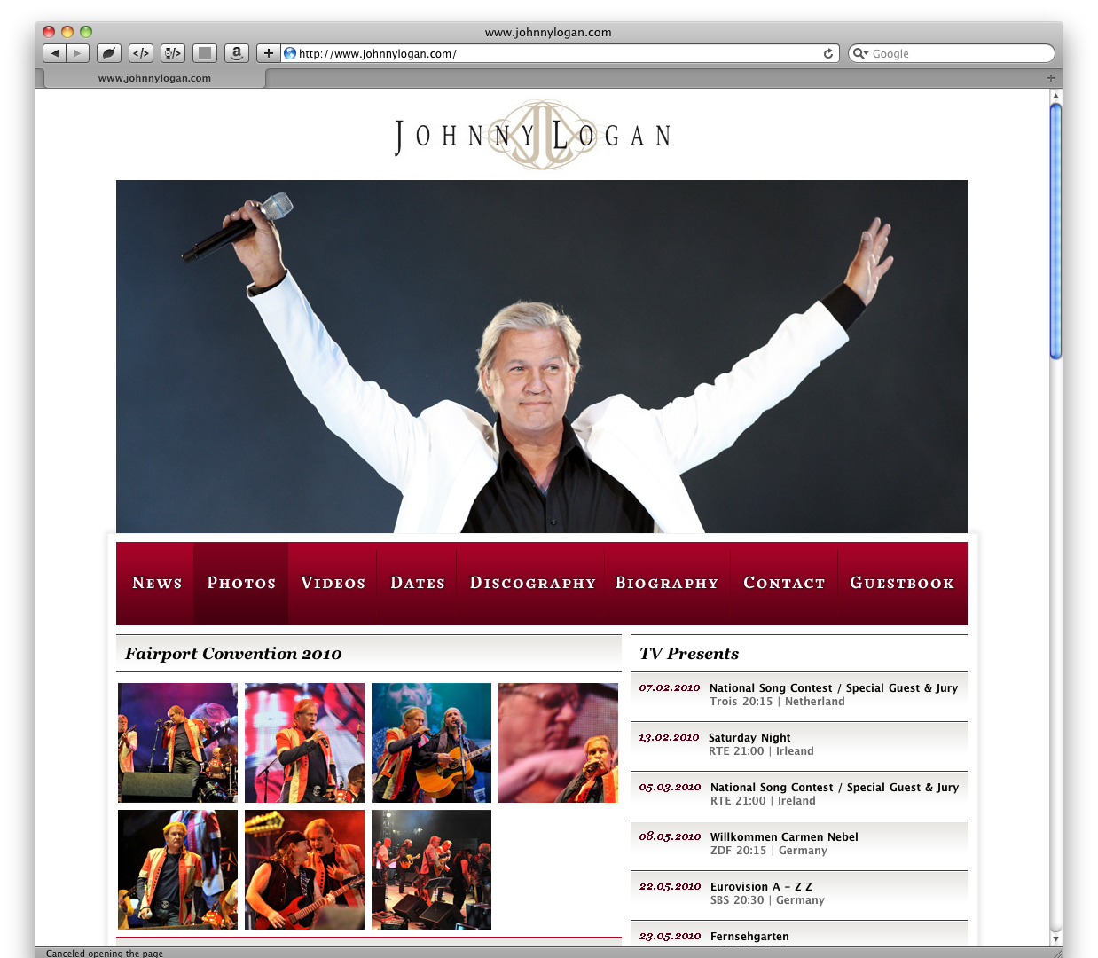 Johnny Logan - Official Website