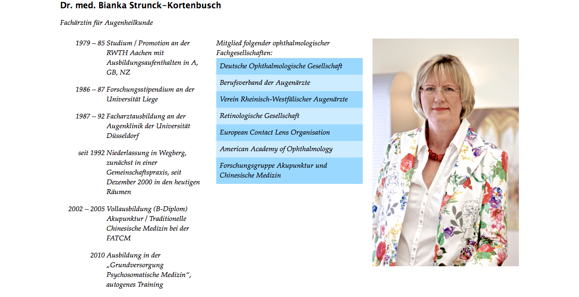 Augenarzt in Wegberg - Liebe Patientin, lieber Patient, » Dr. med. Bianka Strunck-Kortenbusch 9
